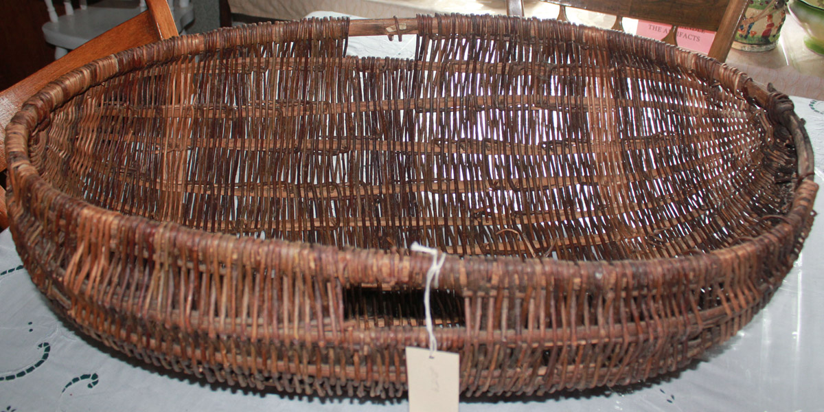 Ojibway Woven Bassinette
